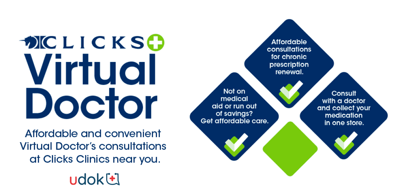 Clicks Virtual Doctor powered by Udok