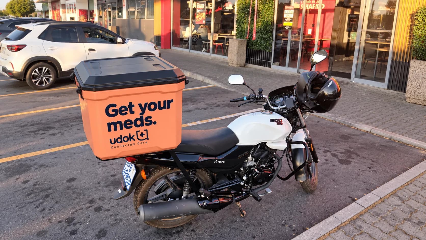 Udok Delivery Motorbike